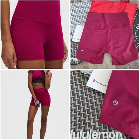 Lululemon Wunder Train High RiseShorts NWT MGTS Athletic Activewear Yoga Sz 8